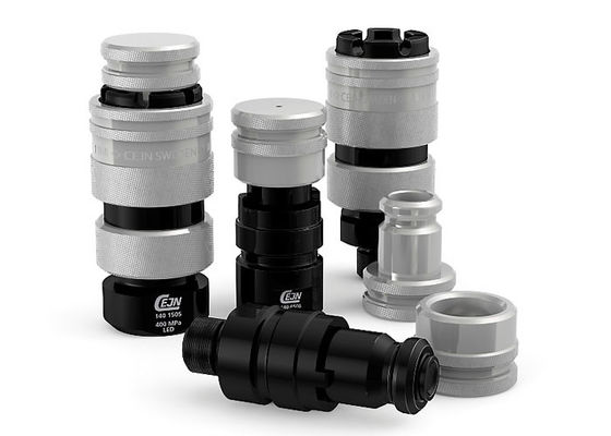 10000 PSI ISO 7241A Flange estándar de acero inoxidable / acero al carbono manguera de acero metálico manguera de acero metálico