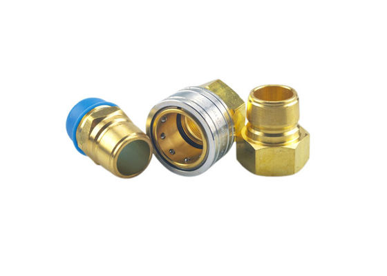 15.82mm-ID14 Cabeza redonda de bloqueo automático de la manguera de metal de la brida / manguera de metal flexible para el mantenimiento ferroviario