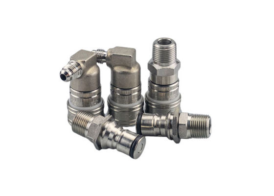 Resistente a la corrosión 10000 PSI conductor de tornillo de manguera metálica equipado con conector rápido