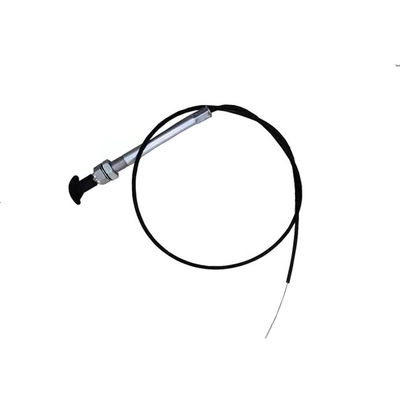 Conjunto de cable de control negro con una manija en T de bloqueo de torsión para sistemas de control remoto