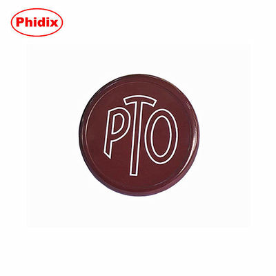 2" de hongo Red PTO Knob 3/8-24 UNF hilo
