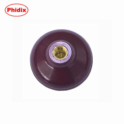 2" de hongo Red PTO Knob 3/8-24 UNF hilo
