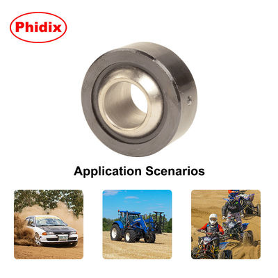 Los rodamientos auto lubricantes de la serie J/JM son resistentes a temperaturas extremas y corrosión para maquinaria industrial, de construcción y agrícola de gran peso.