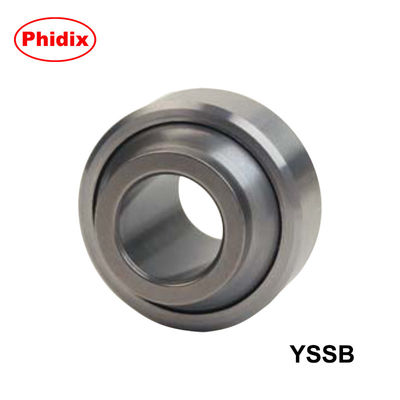 Los rodamientos esféricos de acero inoxidable de la serie YSSB. Diseño revestido de PTFE resistente a la corrosión para procesamiento marino, químico y alimentario. Construcción de acero inoxidable con alta capacidad de carga.