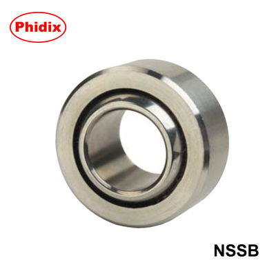 Los rodamientos esféricos de acero inoxidable de cuerpo estrecho de la serie NSSB.