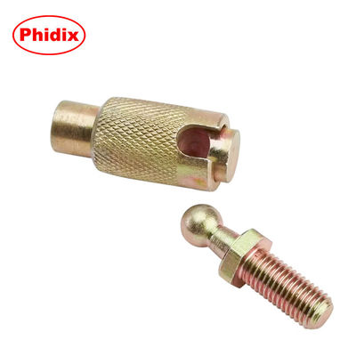 S-Knurling articulaciones de bolas de desconexión rápida: montaje rápido, resistente a la corrosión (cinturizado, tratado térmicamente)