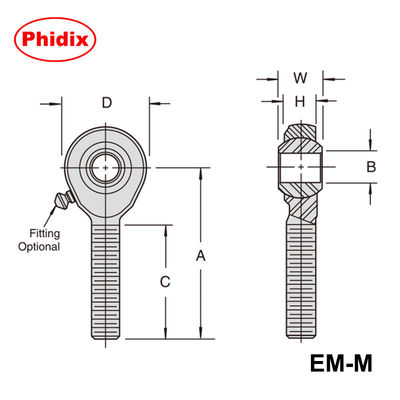 87084050 / 87084020 extremos de varillas metálicas