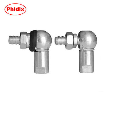 Rótula de acero inoxidable personalizada con rosca macho o hembra