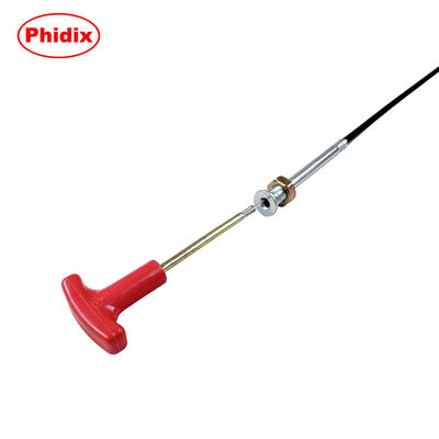 Varias manijas de cables de control para operaciones mecánicas