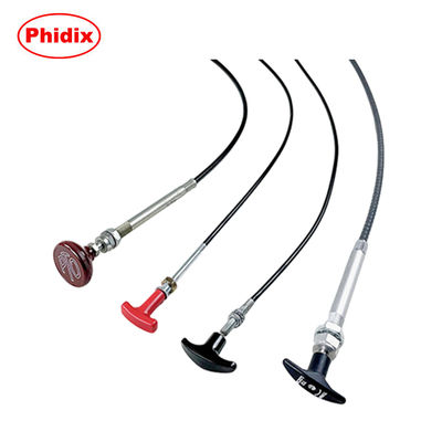 Varias manijas de cables de control para operaciones mecánicas