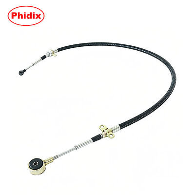 Cable de control de cambio de marchas de vaivén de alta resistencia con mamparo roscado y extremo de varilla