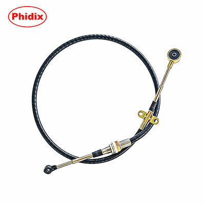 Cable de control de cambio de marchas de vaivén y servicio liviano con mamparo roscado y extremo de varilla