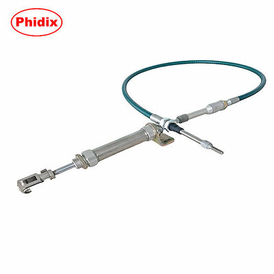 Conjunto de cables de control push-pull de acero inoxidable de alta resistencia con cilindro para control mecánico industrial y de vehículos