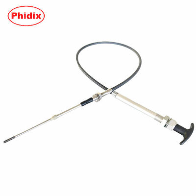 Cables de control de empuje y empuje con bloqueo de precisión y control lineal bidireccional de empuje y empuje para resistencia a temperaturas extremas