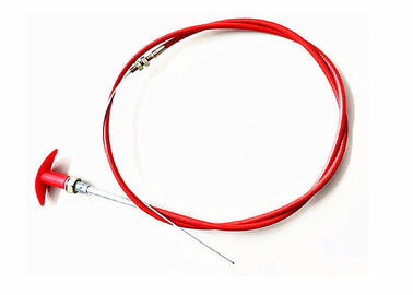 Los accesorios de extremo de cable rojo empujan - tiran cabeza de control para el motor apagado