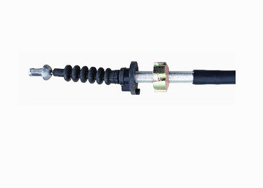 Cable de embrague automático de acero al carbono / cable de control de freno negro longitud personalizada