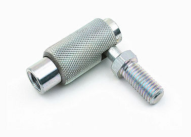Push Pull Cables Fittings de extremo de la bola de la unión universal estándar M8 de la unión de la bola de zinc de acabado
