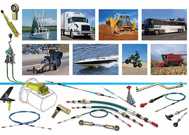 Personalizar diferentes cables de control Cable de control mecánico Cable de control de empuje y tira Cable de control de varios materiales Simple Instalar fácil