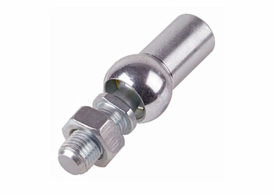 SS304 M10 extremos de barra de acero inoxidable de serradura galvanizada