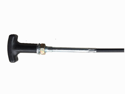 Cable de control de transmisión de manejo en T negro soldadura perforada 3700MM de largo