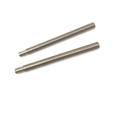 M12x1 tubo de acero roscado de 155 mm de largo zincado galvanizado