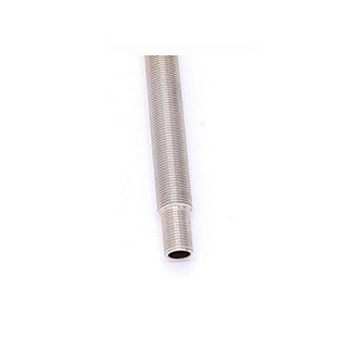 M12x1 tubo de acero roscado de 155 mm de largo zincado galvanizado