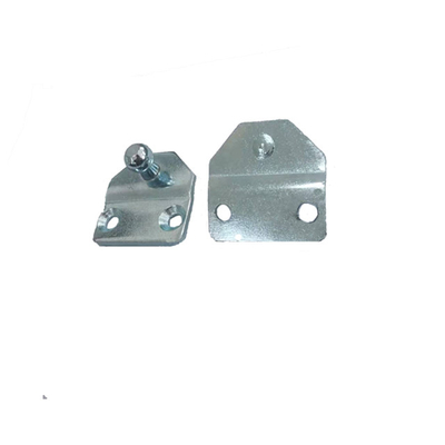 Accesorios de extremos de cable de trabajo pesado zincado soporte de acero plano de carbono con 13MM Ball Stud